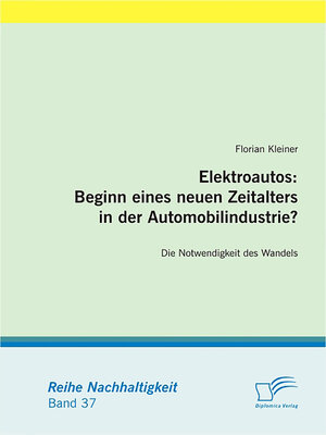 cover image of Elektroautos